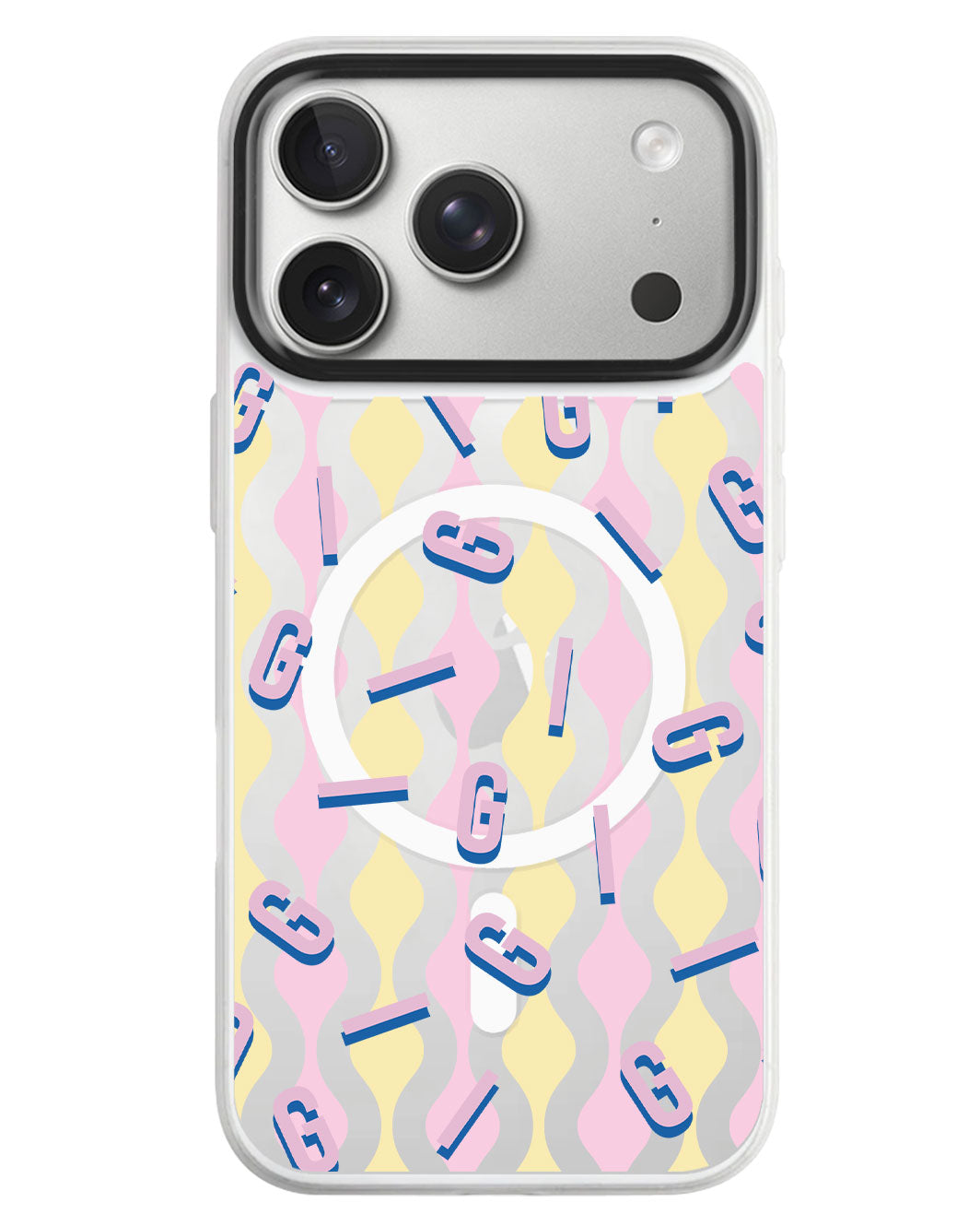 iPhone Rearguard MagSwap - Monogram 1.0 Cotton Candy