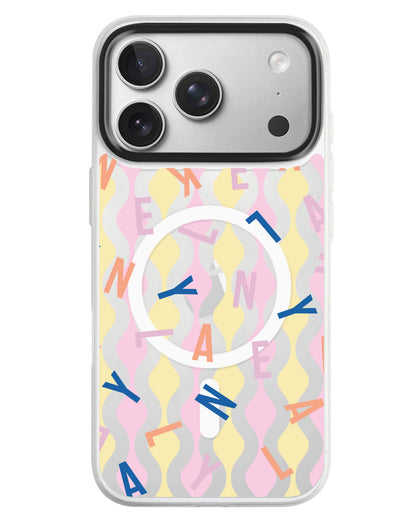 iPhone Rearguard MagSwap - Monogram 1.0 Rainbow