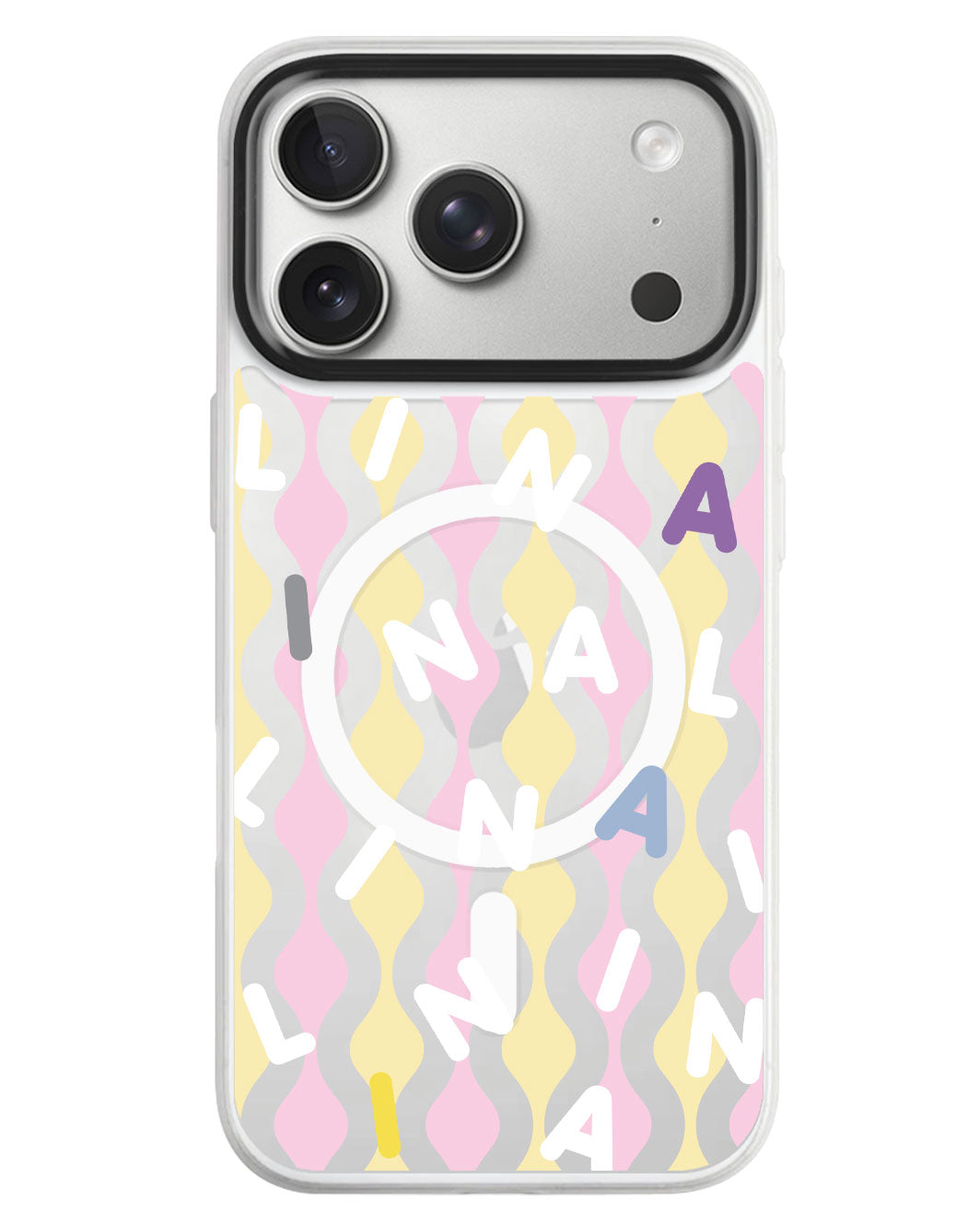 iPhone Rearguard MagSwap - Monogram 2.0 Putih