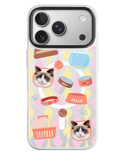 iPhone Rearguard MagSwap - Pet Grid Kitty Cozy Corner