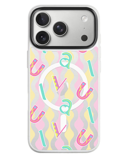 iPhone Rearguard MagSwap - Playful Monogram 6.0