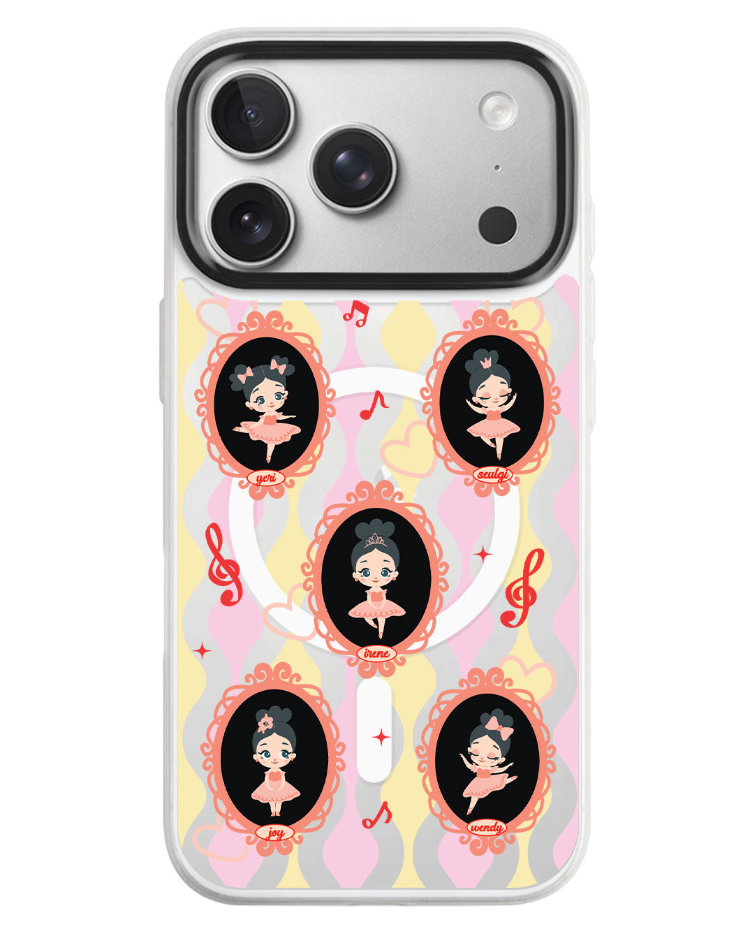 iPhone Rearguard MagSwap - Red Velvet Feel My Rhythm