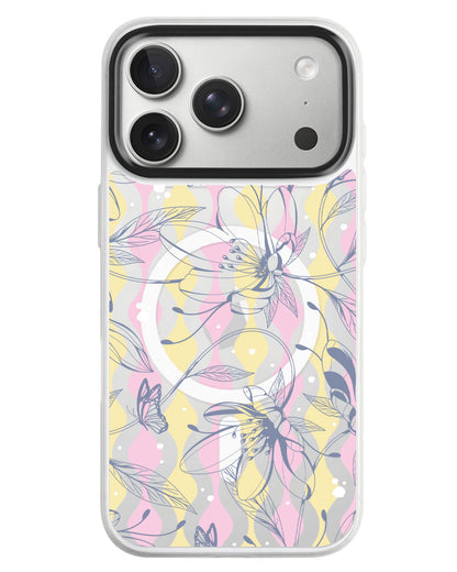 iPhone Rearguard MagSwap - Sketchy Flower & Butterfly 2.0