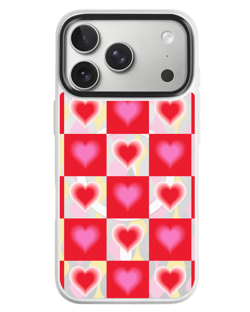 iPhone Rearguard MagSwap - Love Checkered