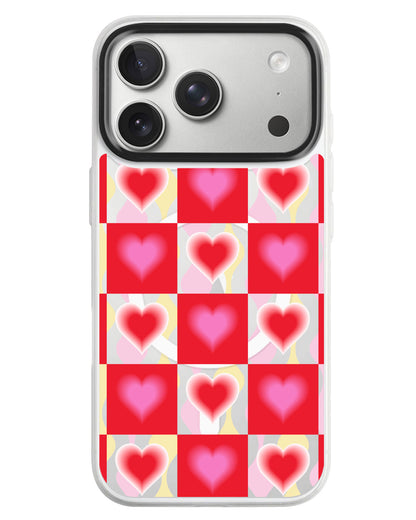 iPhone Rearguard MagSwap - Love Checkered