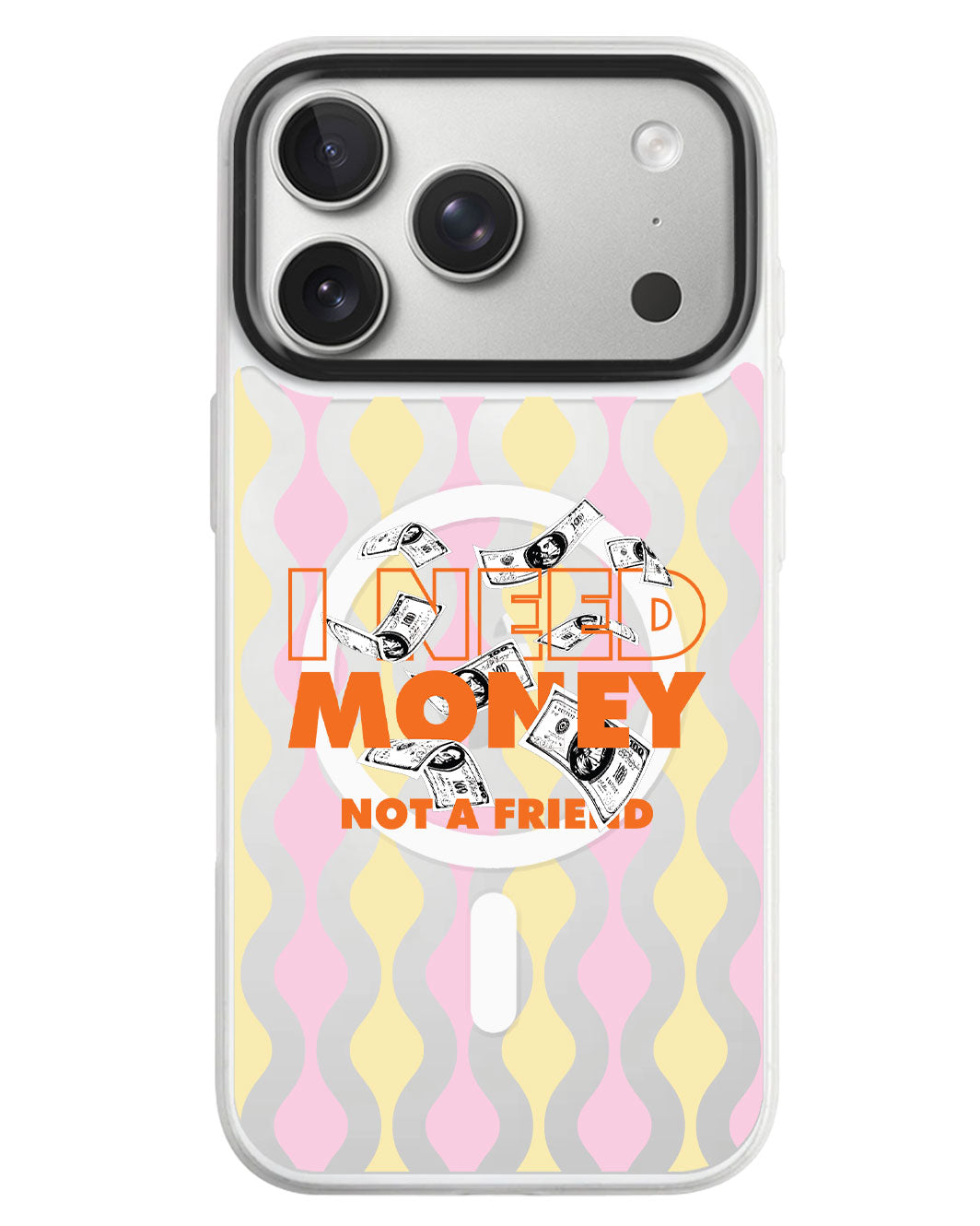 iPhone Rearguard MagSwap - Money Better Than Friend