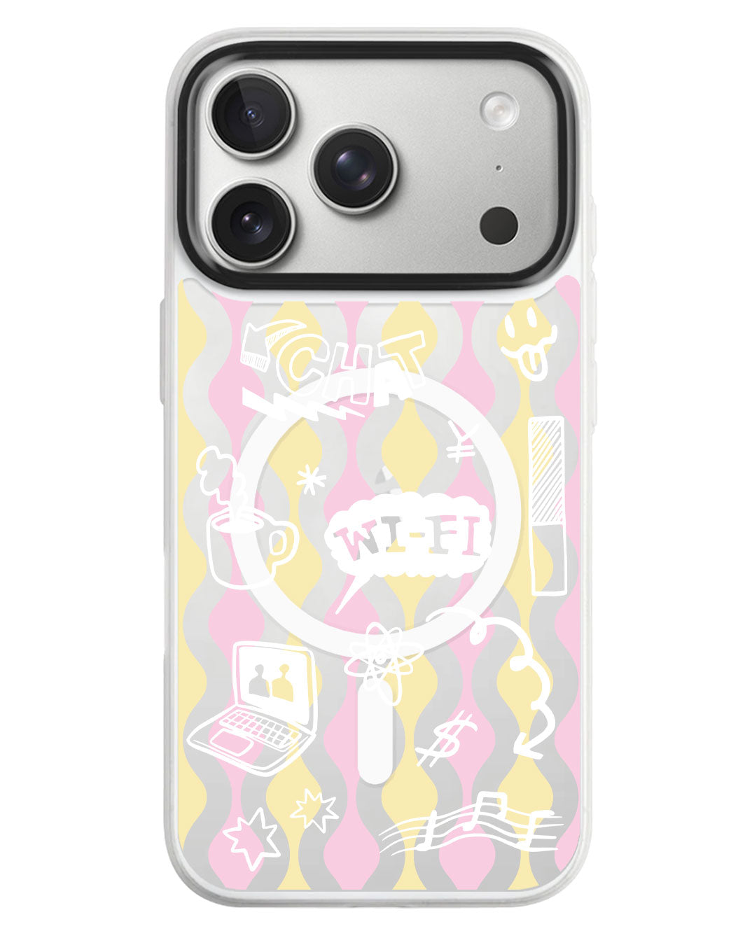 iPhone Rearguard MagSwap - Social White
