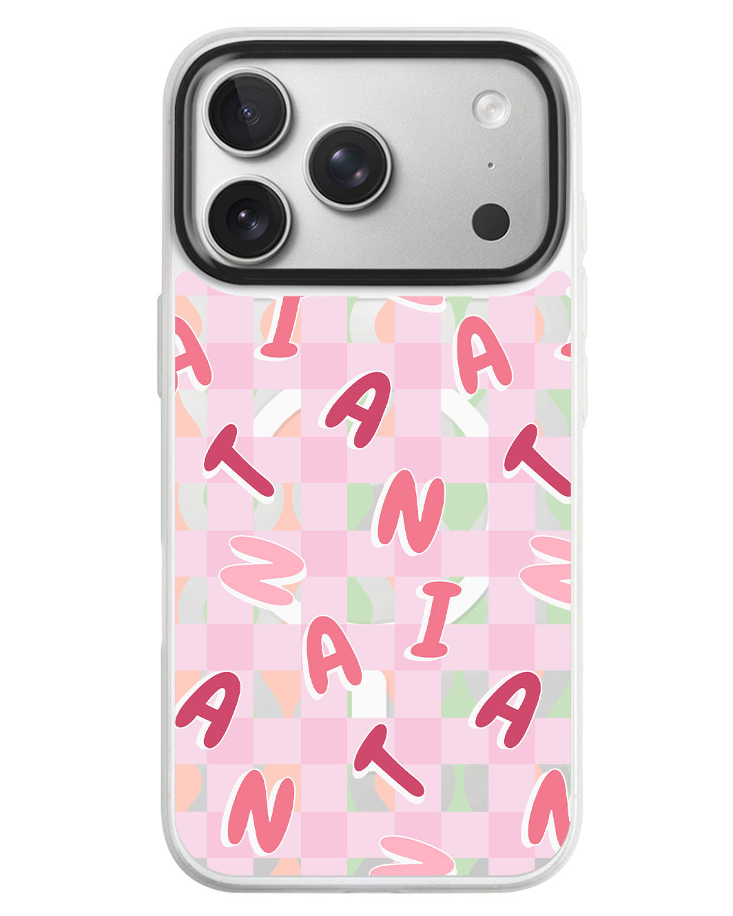 iPhone Rearguard MagSwap - Checkered Monogram 1.0