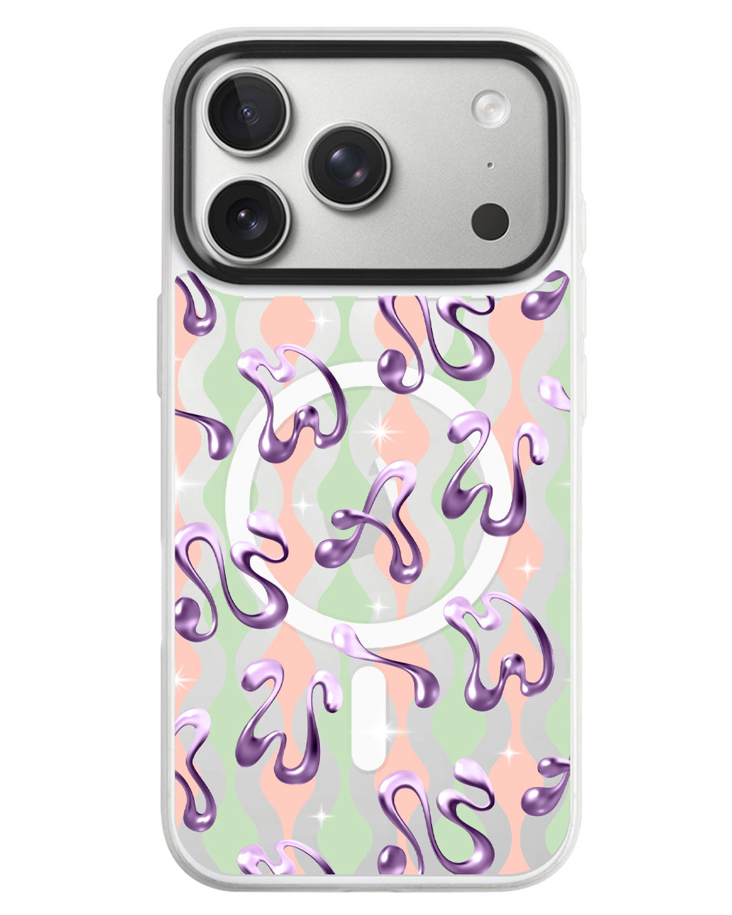 iPhone Rearguard MagSwap - Chrome Monogram 4.0