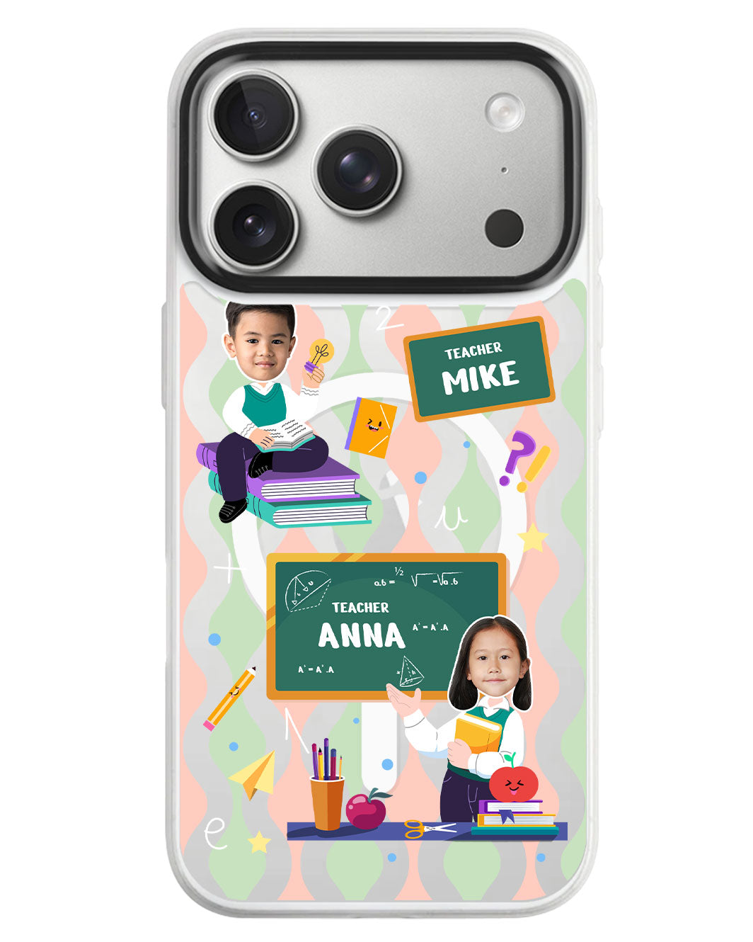 iPhone Rearguard MagSwap - Face Grid Dream Teacher