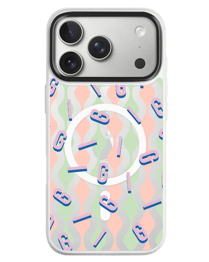 iPhone Rearguard MagSwap - Monogram 1.0 Cotton Candy