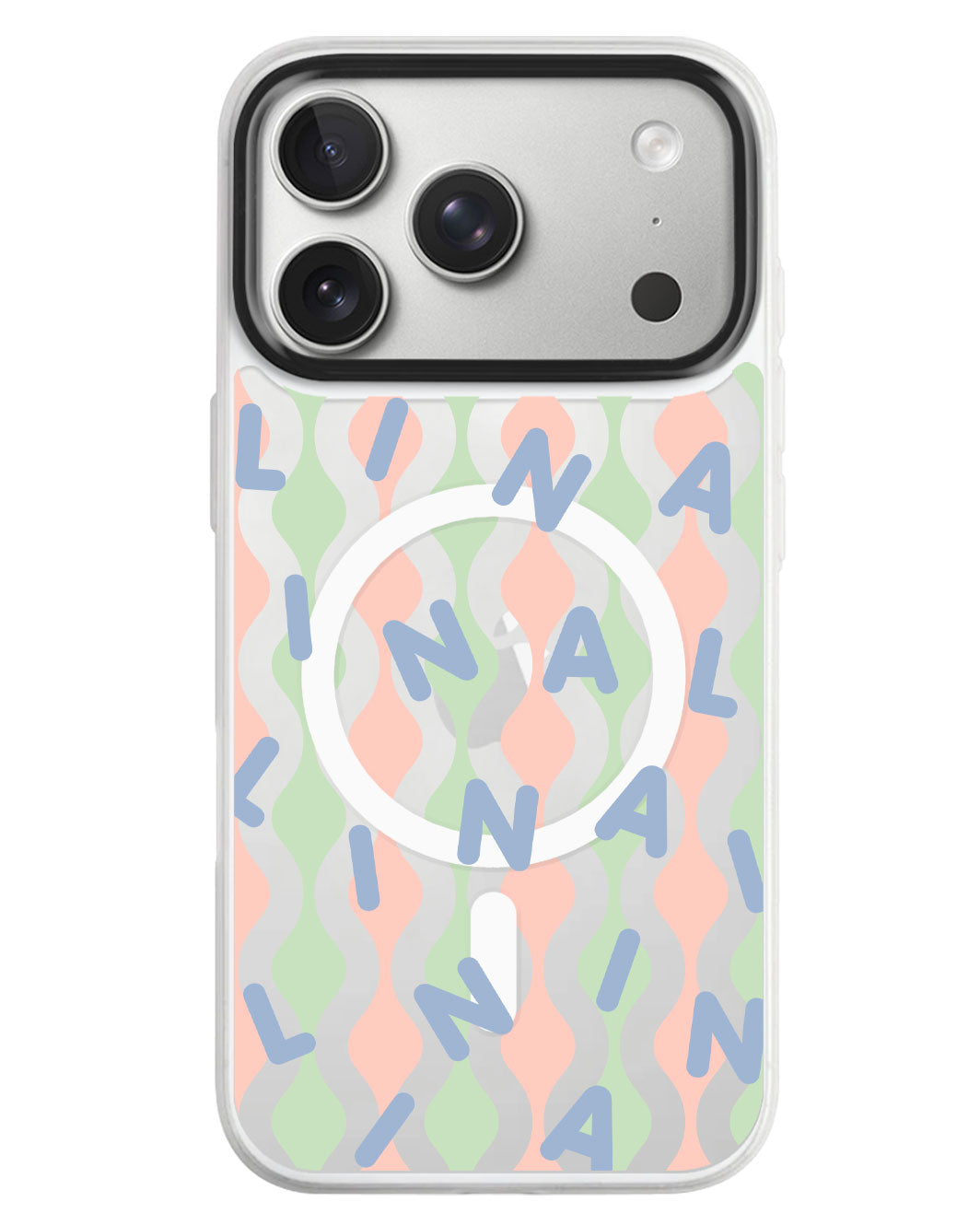 iPhone Rearguard MagSwap - Monogram 2.0 Blue
