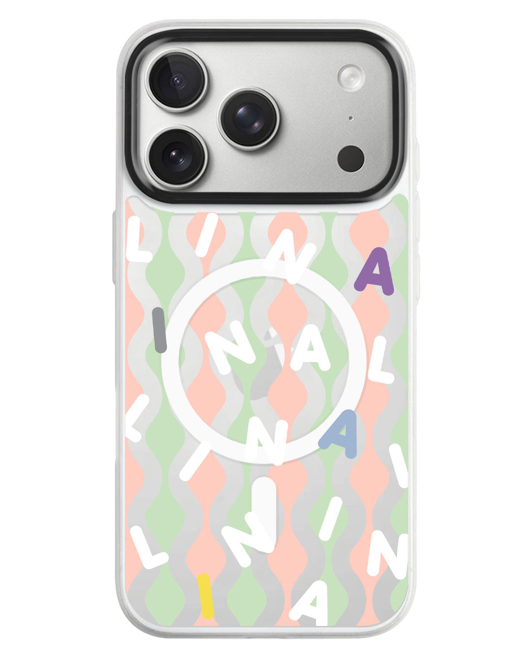 iPhone Rearguard MagSwap - Monogram 2.0 Putih