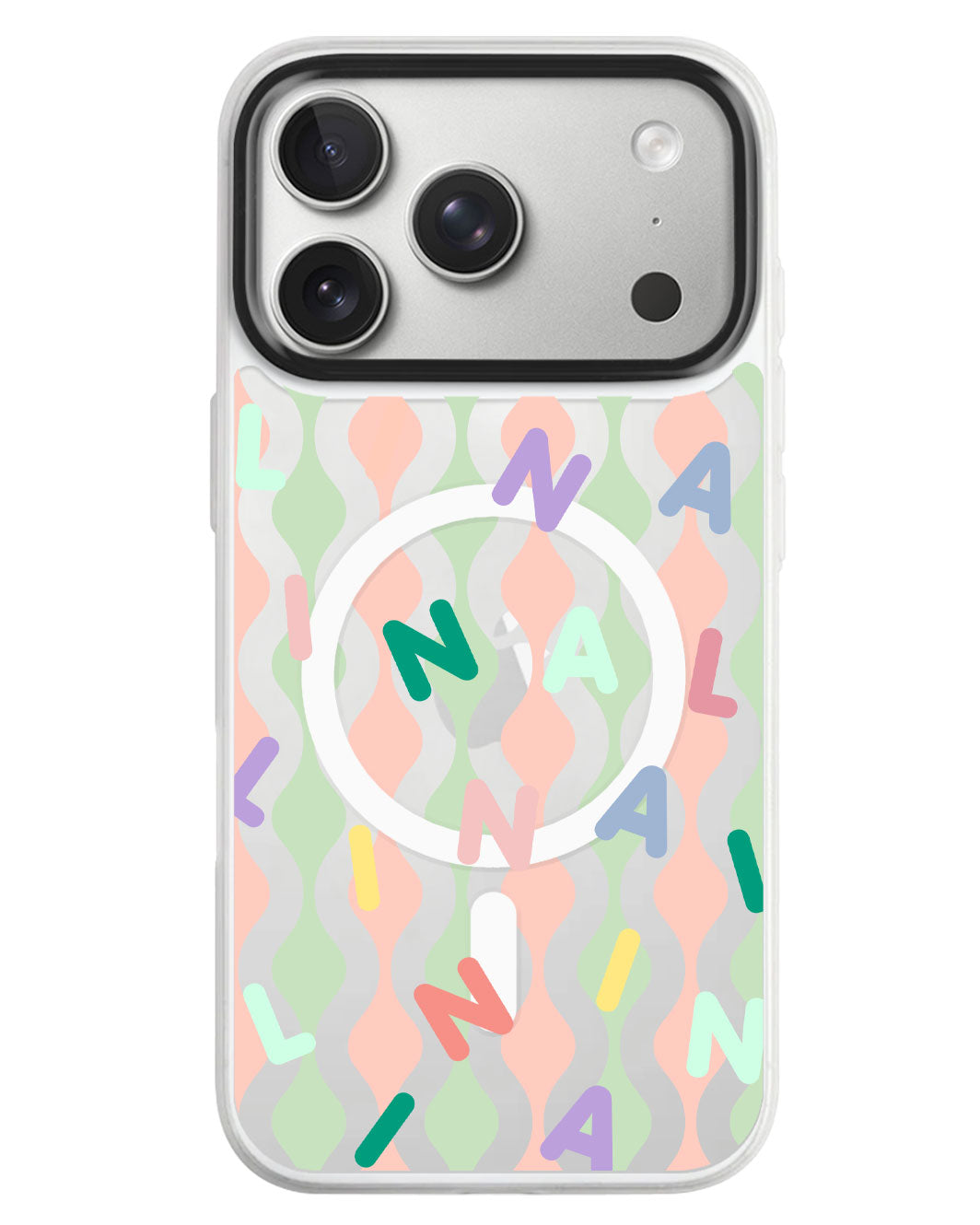 iPhone Rearguard MagSwap - Monogram 2.0 Tosca