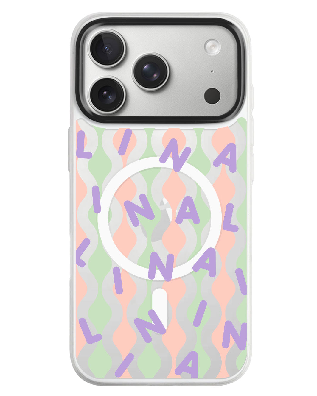 iPhone Rearguard MagSwap - Monogram 2.0 Ungu