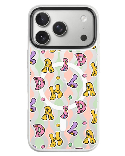 iPhone Rearguard MagSwap - Playful Monogram 7.0