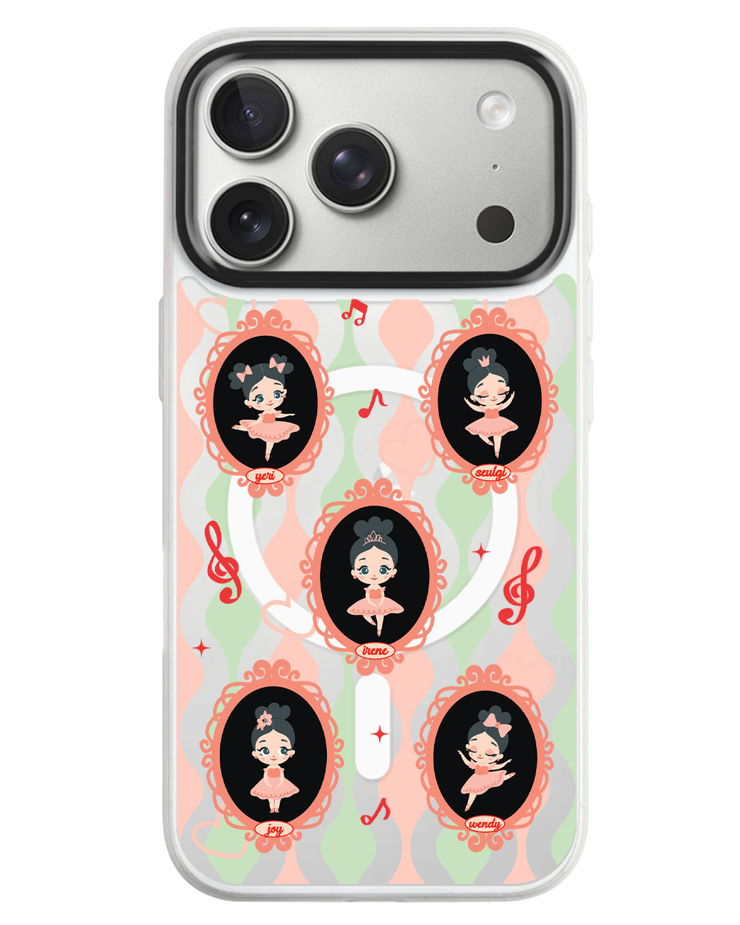 iPhone Rearguard MagSwap - Red Velvet Feel My Rhythm