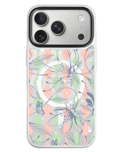 iPhone Rearguard MagSwap - Sketchy Flower & Butterfly 2.0