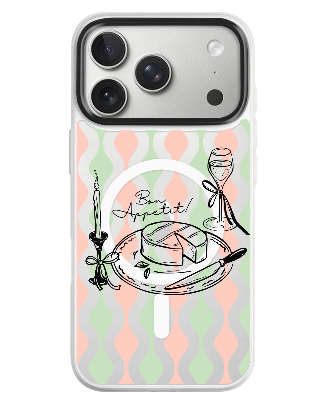 iPhone Rearguard MagSwap - Bon Appetit