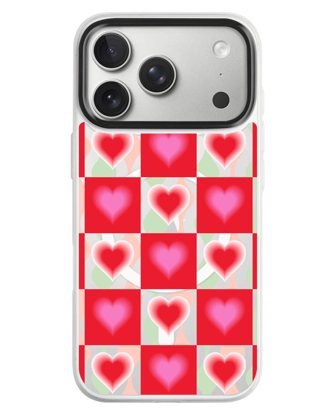 iPhone Rearguard MagSwap - Love Checkered