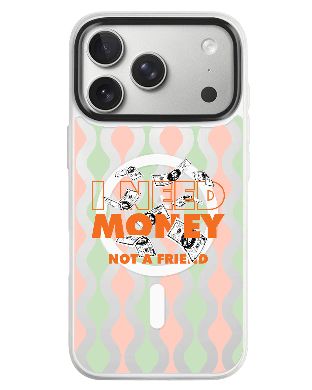 iPhone Rearguard MagSwap - Money Better Than Friend
