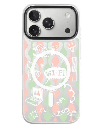 iPhone Rearguard MagSwap - Social White