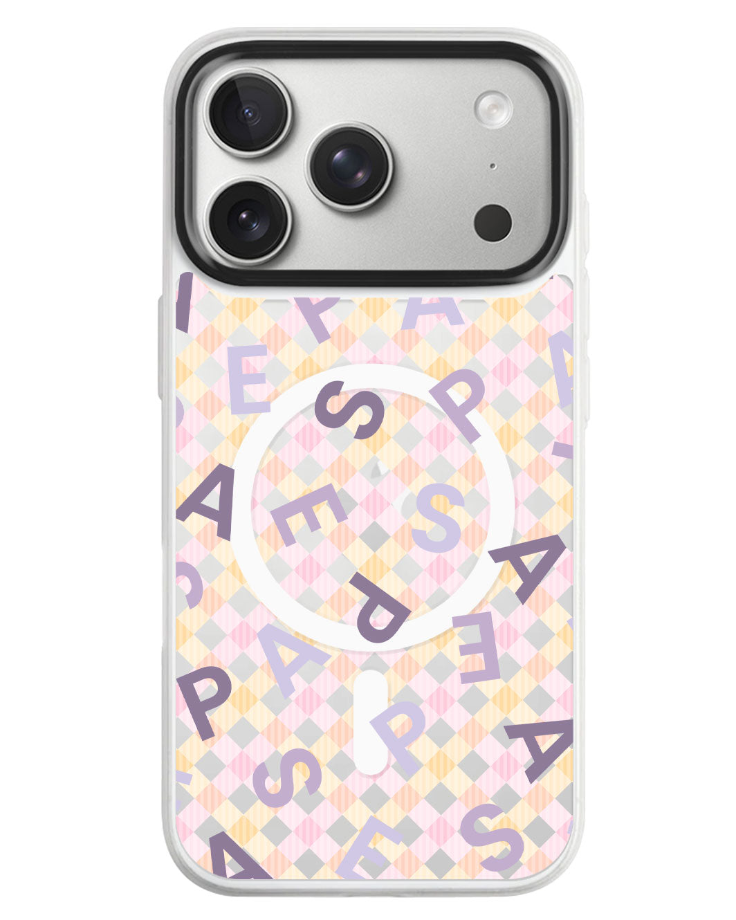 iPhone Rearguard MagSwap - Aespa Monogram