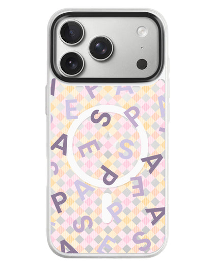 iPhone Rearguard MagSwap - Aespa Monogram