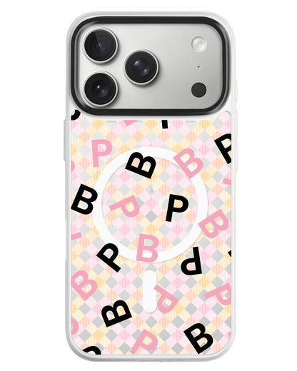 iPhone Rearguard MagSwap - Blackpink Monogram