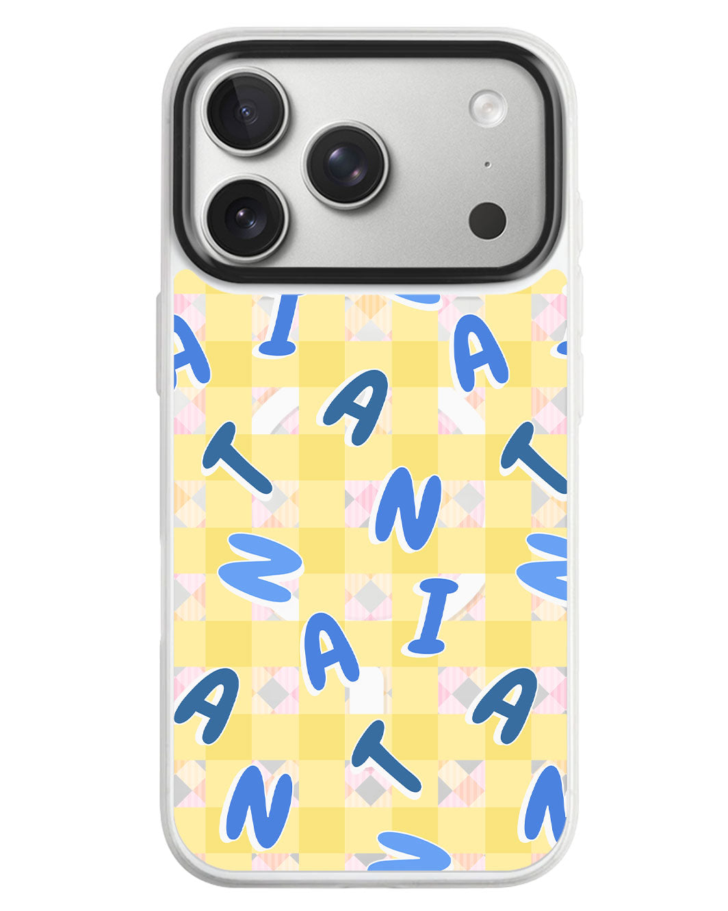 iPhone Rearguard MagSwap - Checkered Monogram 3.0