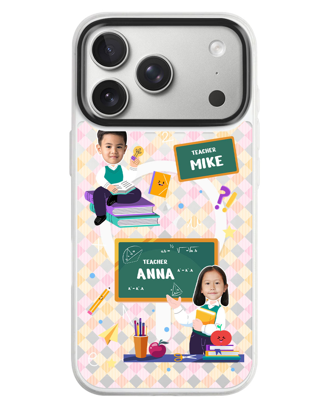 iPhone Rearguard MagSwap - Face Grid Dream Teacher