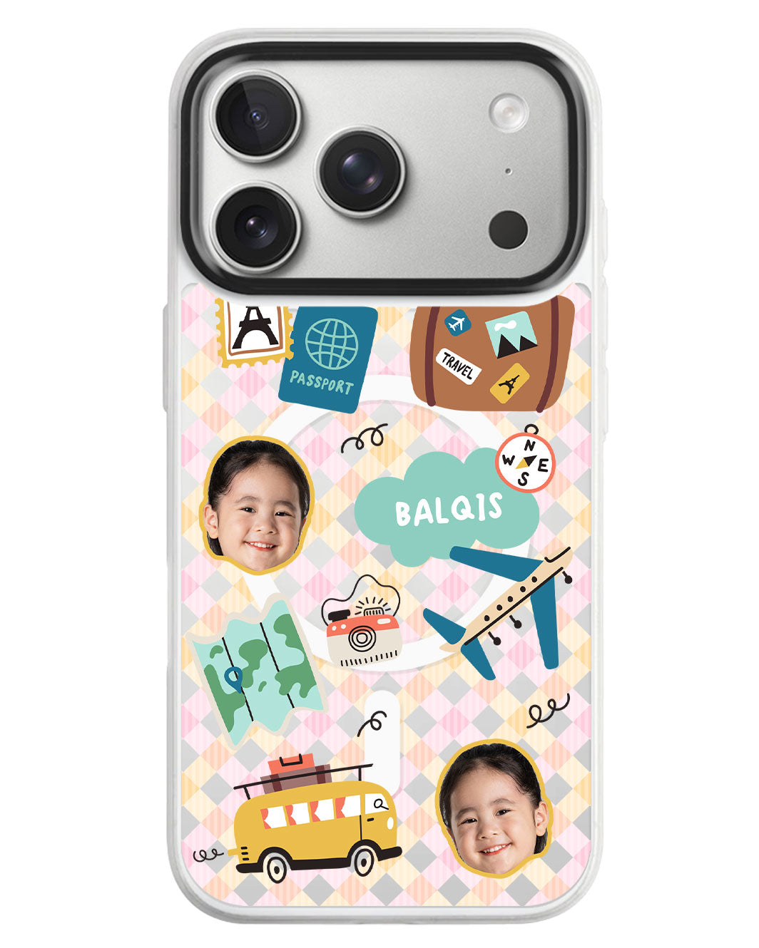 iPhone Rearguard MagSwap - Face Grid Travel