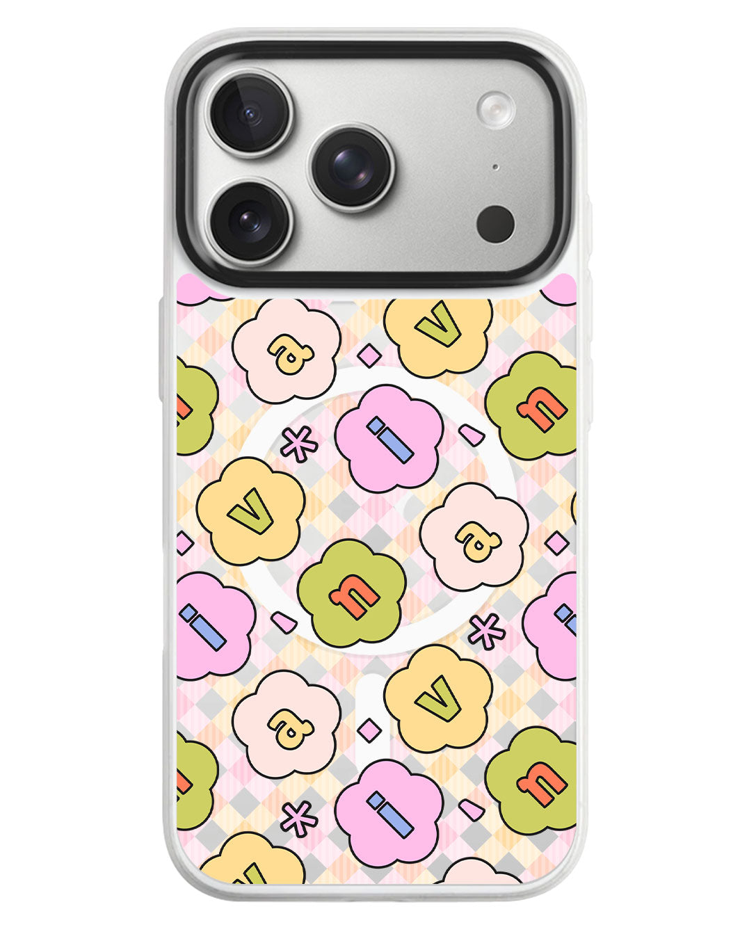 iPhone Rearguard MagSwap - Flower Petals Monogram 1.0