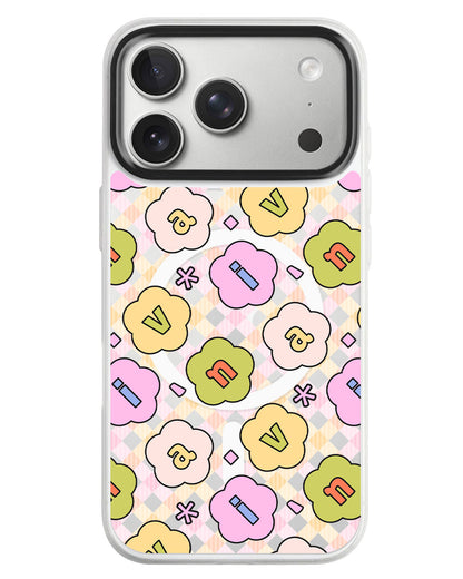 iPhone Rearguard MagSwap - Flower Petals Monogram 1.0