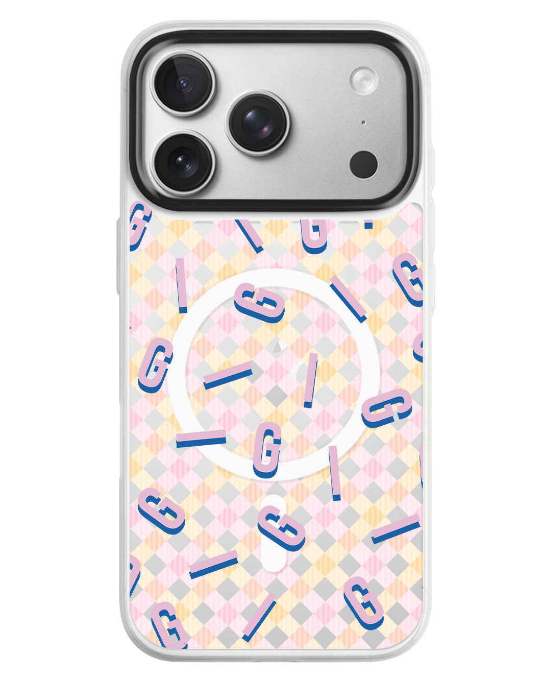 iPhone Rearguard MagSwap - Monogram 1.0 Cotton Candy