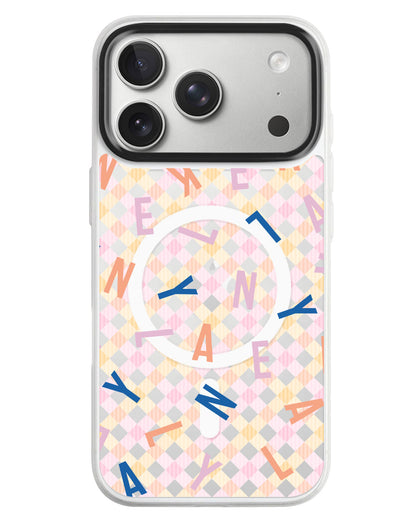 iPhone Rearguard MagSwap - Monogram 1.0 Rainbow