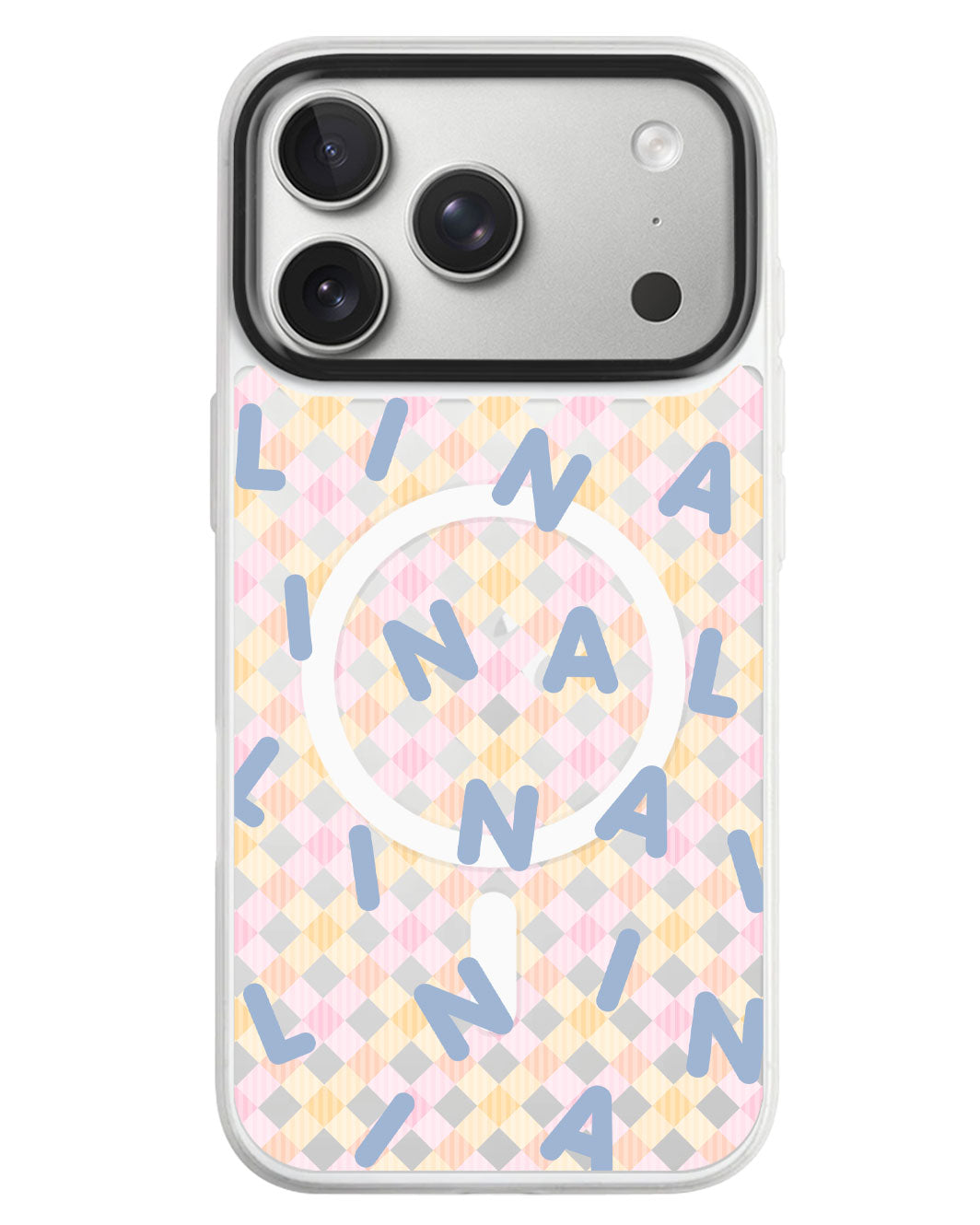 iPhone Rearguard MagSwap - Monogram 2.0 Blue