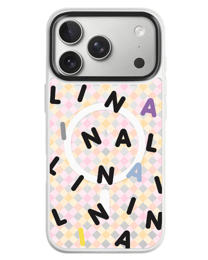 iPhone Rearguard MagSwap - Monogram 2.0 Hitam