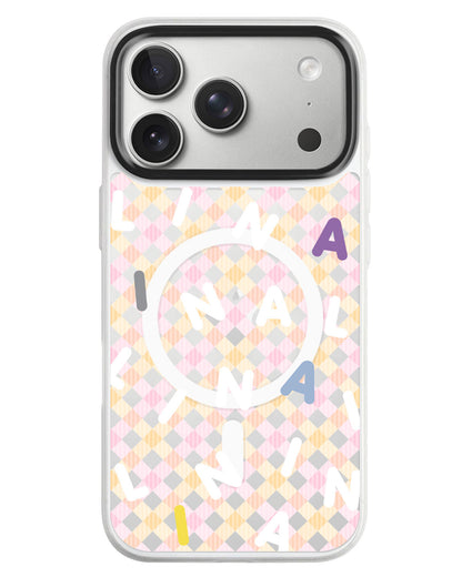 iPhone Rearguard MagSwap - Monogram 2.0 Putih