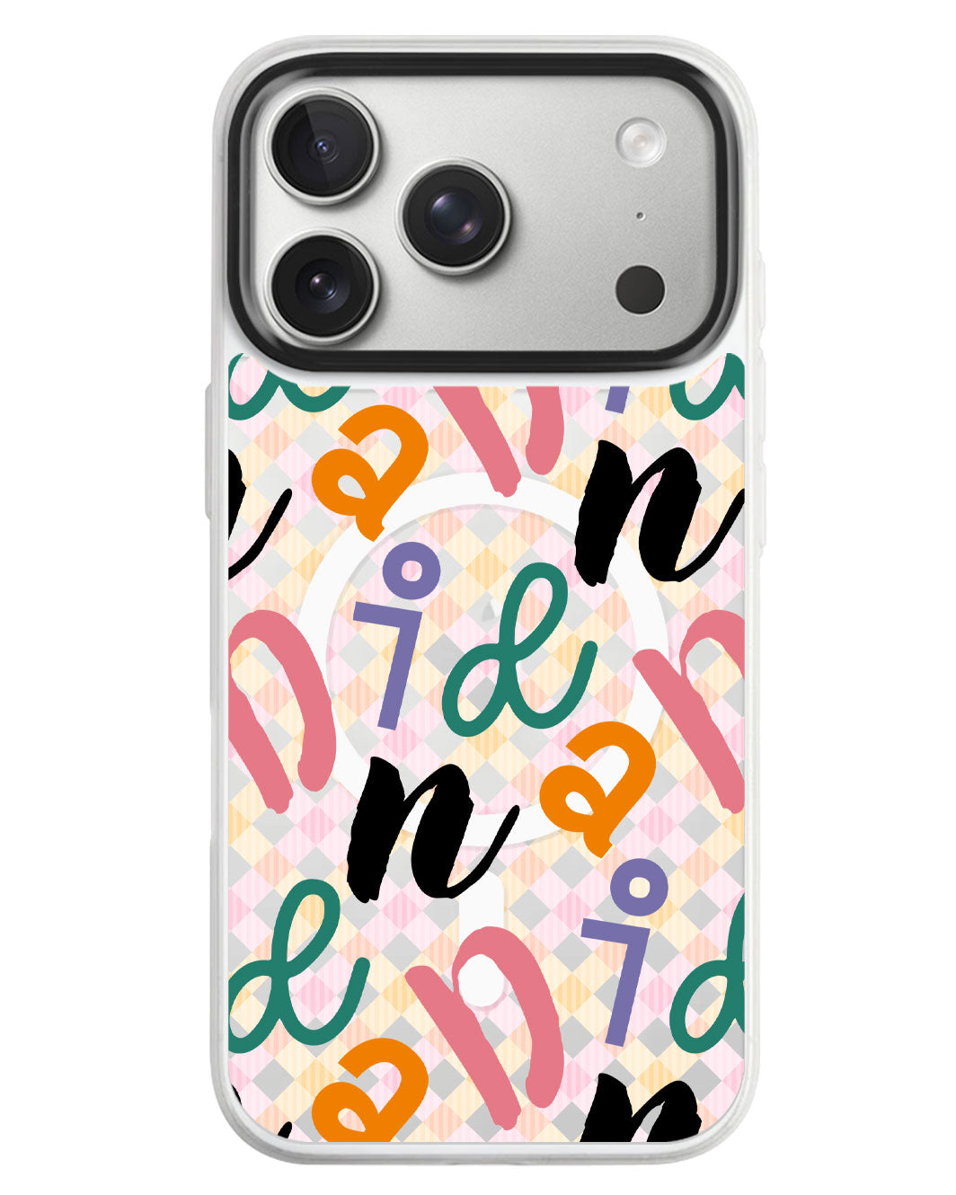 iPhone Rearguard MagSwap - Playful Monogram 3.0