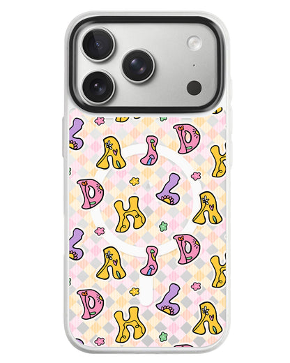 iPhone Rearguard MagSwap - Playful Monogram 7.0