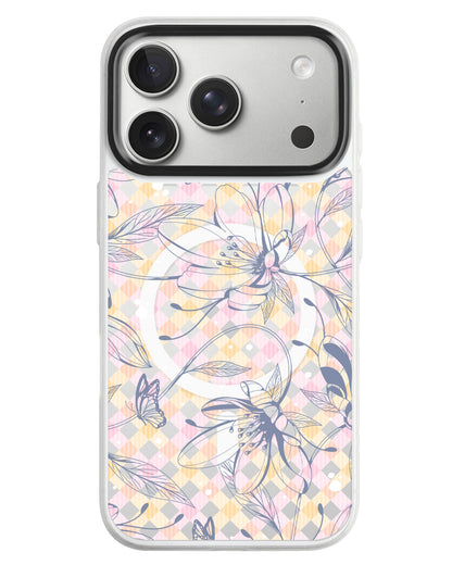 iPhone Rearguard MagSwap - Sketchy Flower & Butterfly 2.0