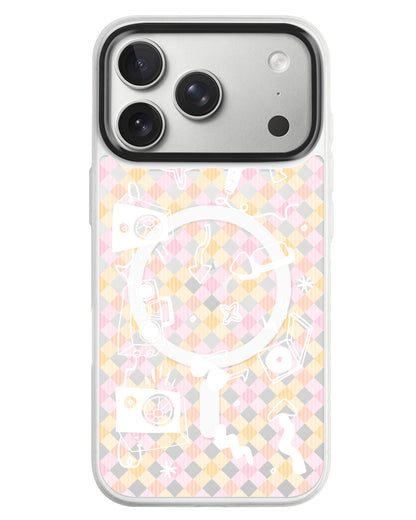 iPhone Rearguard MagSwap - Rock N Roll White