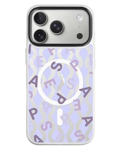 iPhone Rearguard MagSwap - Aespa Monogram
