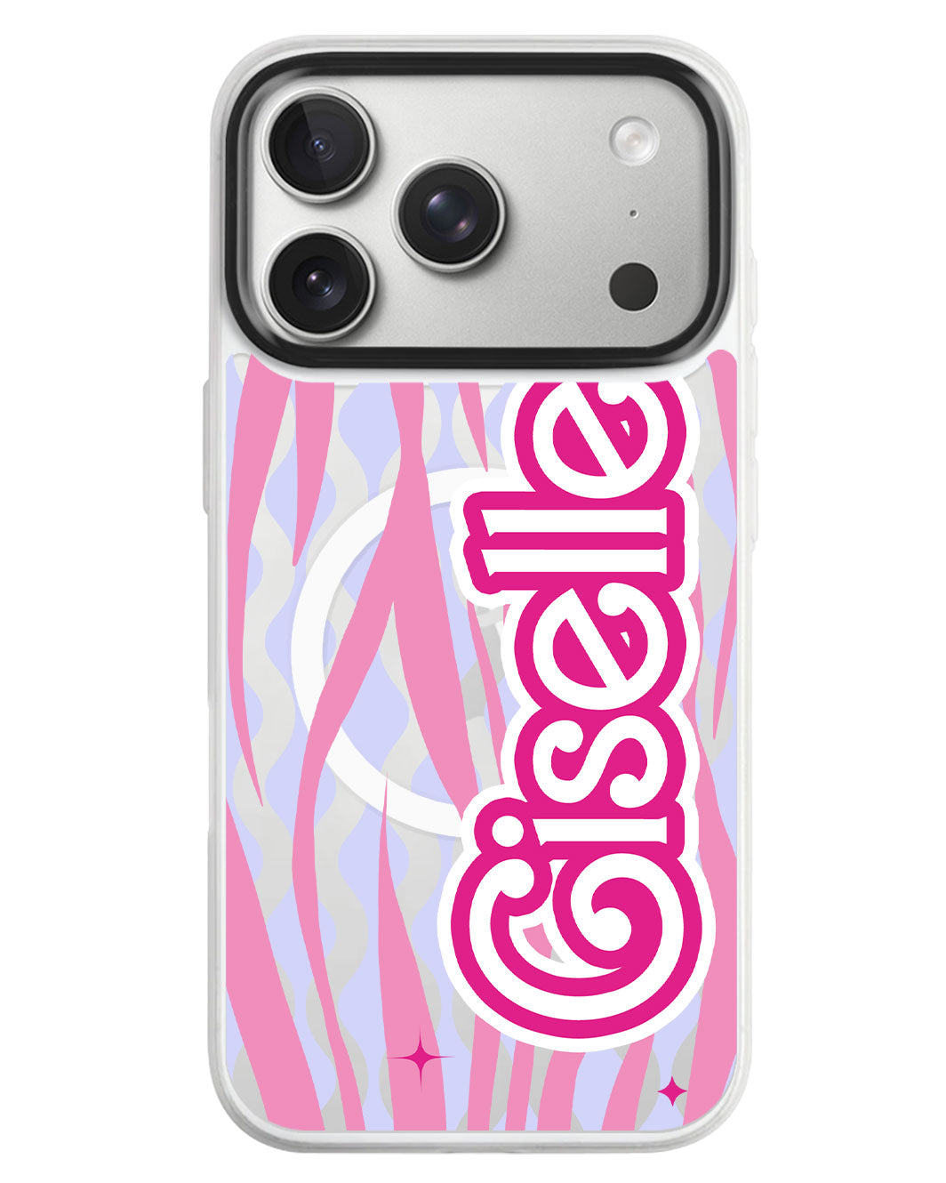 iPhone Rearguard MagSwap - Barbie Zebra Pattern