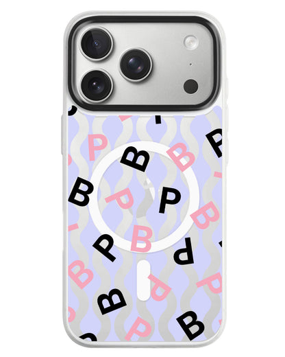 iPhone Rearguard MagSwap - Blackpink Monogram