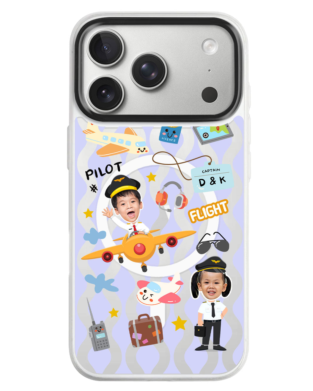 iPhone Rearguard MagSwap - Face Grid Dream Pilot