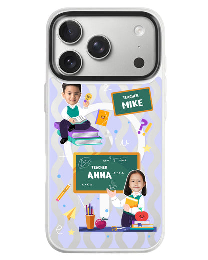 iPhone Rearguard MagSwap - Face Grid Dream Teacher