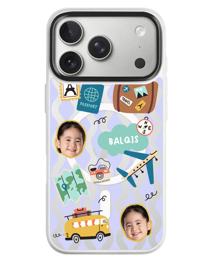 iPhone Rearguard MagSwap - Face Grid Travel