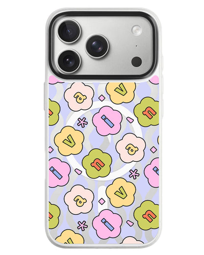 iPhone Rearguard MagSwap - Flower Petals Monogram 1.0
